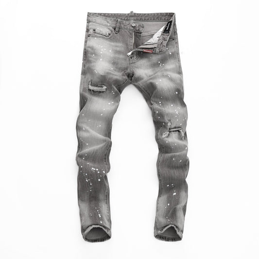 SOLO-DSQ2 men's Gray Jeans