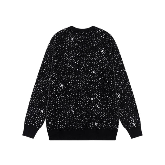 2025ss Man Graffiti Wool Sweater