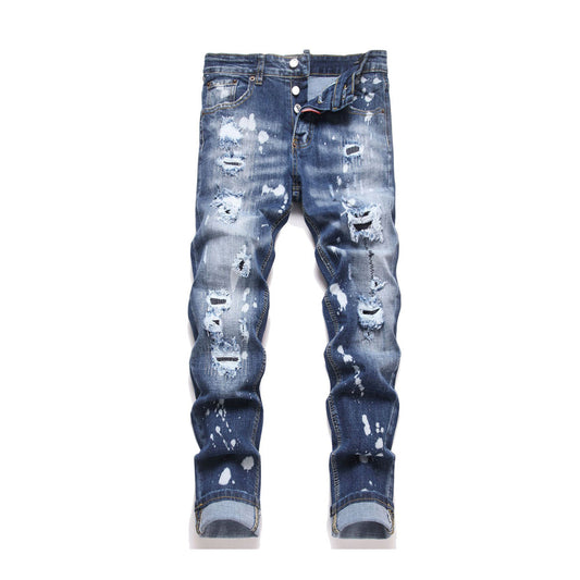 SOLO-DSQ2 25ss Ripped Jeans