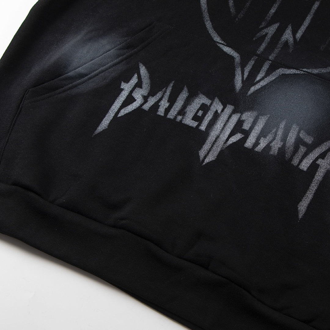 2025SS Distressed Couples Hoodie