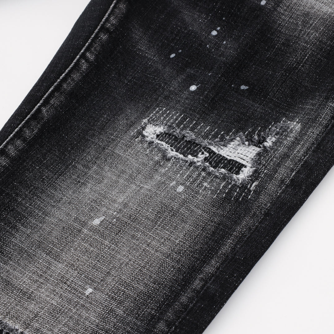 SOLO-DSQ2 25ss Ripped Jeans