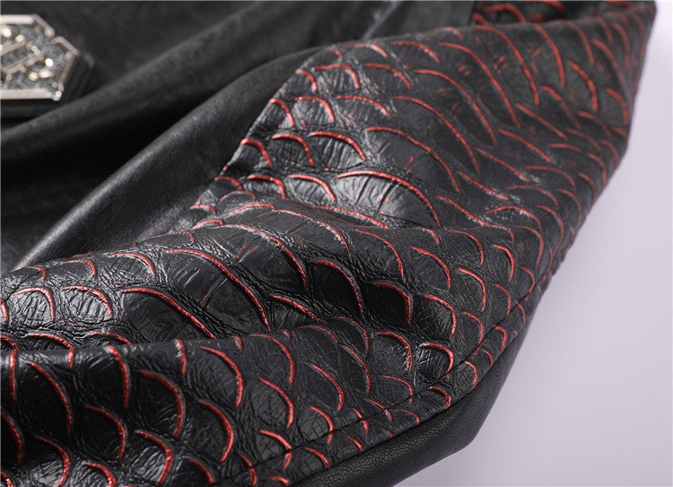 PLElN Men Cowhide Jacket