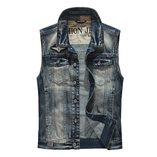 SOLO-DSQ2 25ss  Denim Vest coat
