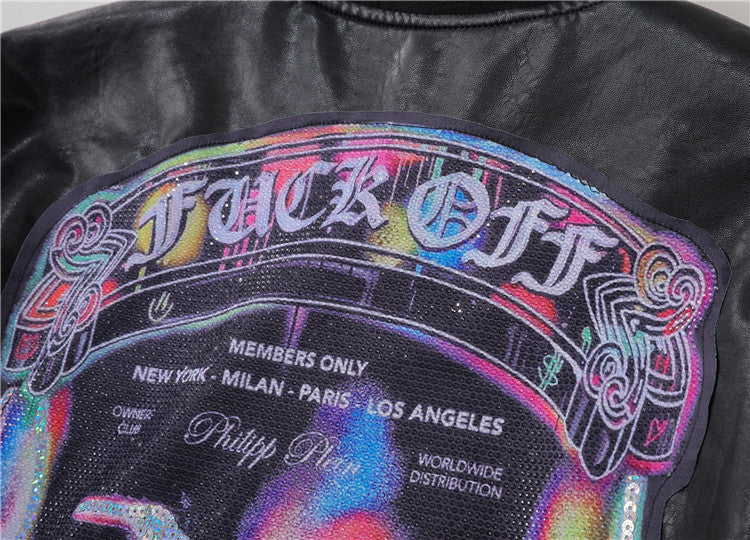 PLElN 2025ss Man Cowhide Jacket