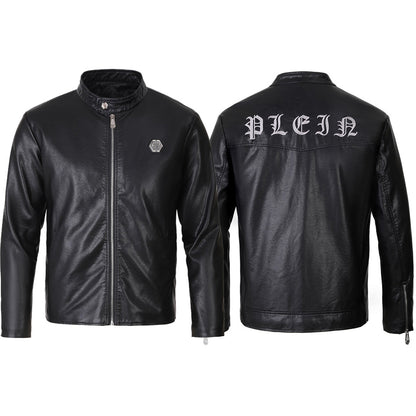 PLElN Men Cowhide Jacket