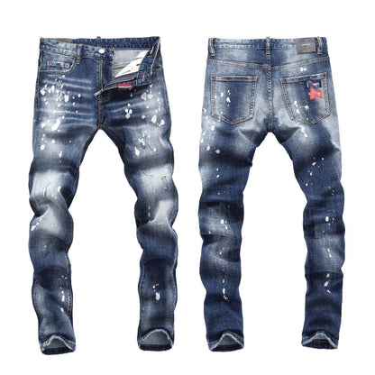 SOLO-DSQ2 2025ss Ripped Jeans