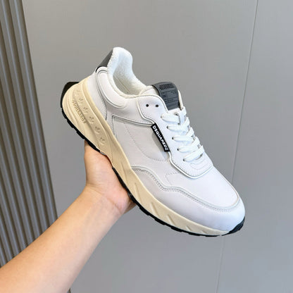 DSQ2 Men's shoe Leather sneakers