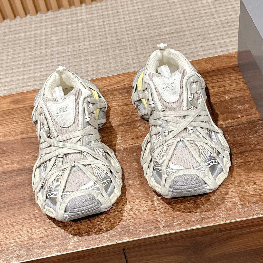 Distressed Vintage Couple's Style Shoe