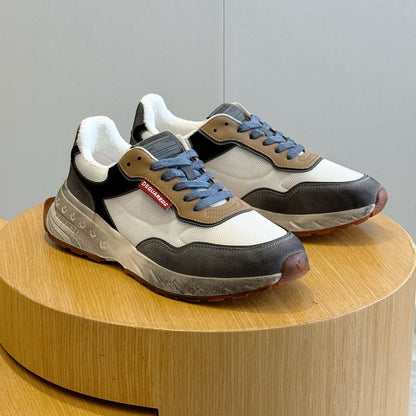 DSQ2 2026 Men's shoe Leather sneakers