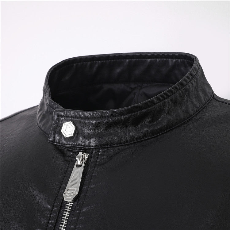 PLElN Men Cowhide Jacket