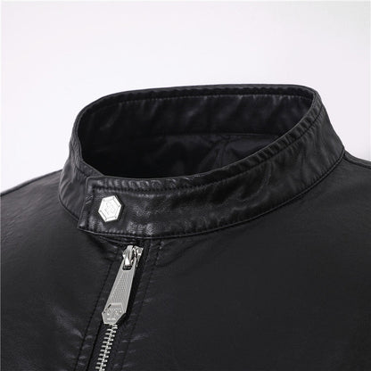 PLElN Men Cowhide Jacket