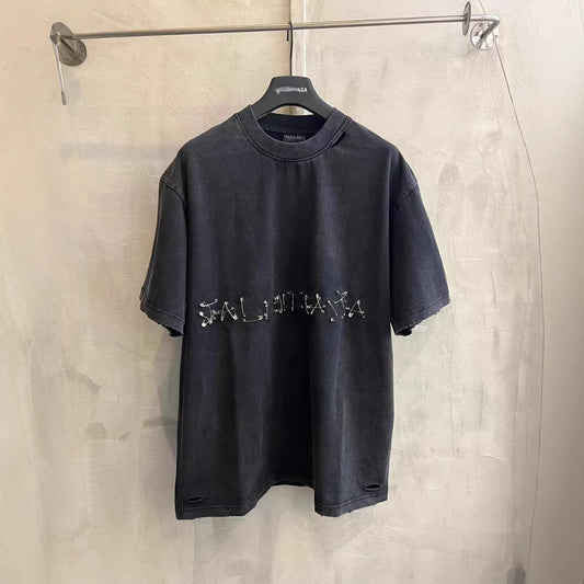 2025ss Metallic logo T-shirt