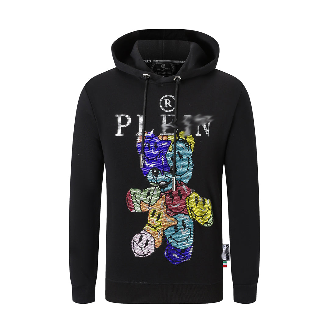 PLElN  2025SS Black Hoodie