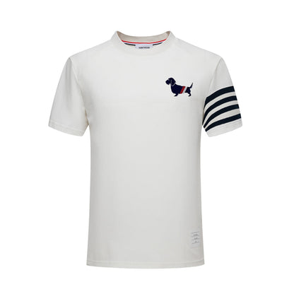 THOM  Puppy embroidery T-shirt
