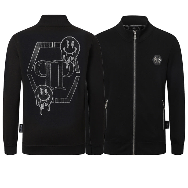 PLElN 2025SS Stand collar sweatshirt