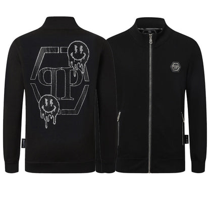 PLElN 2025SS Stand collar sweatshirt