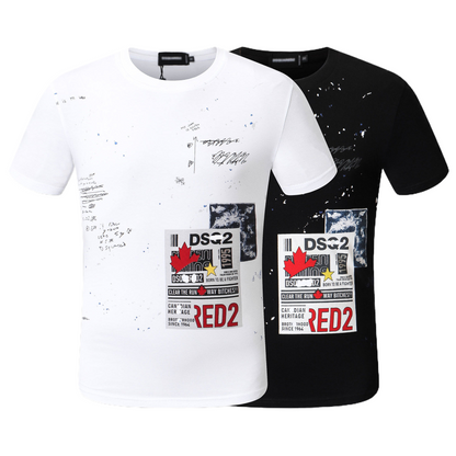 New-D2 Embroidery 2025ss T-shirt