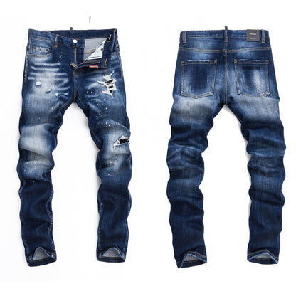 SOLO-DSQ2 25ss Ripped Jeans