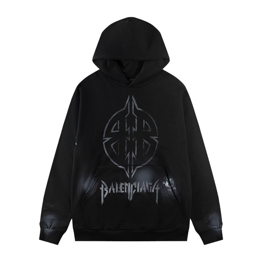 2025SS Distressed Couples Hoodie