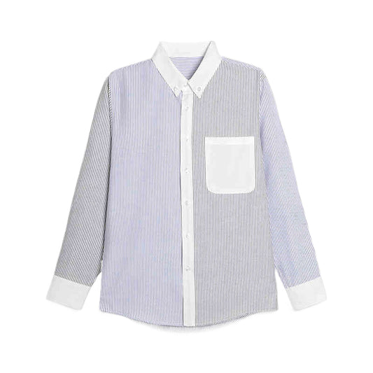 THOM Blue striped shirt