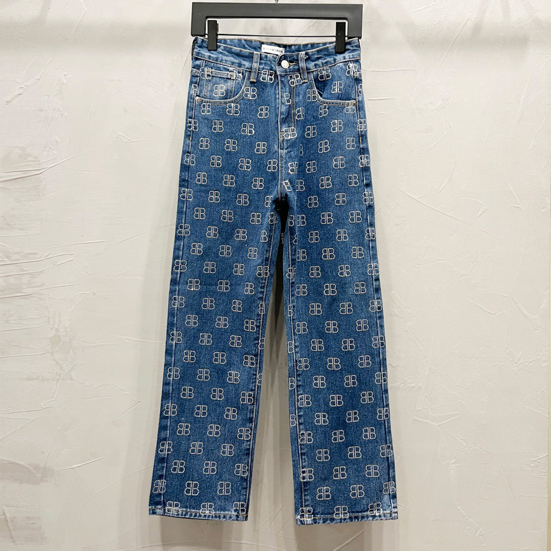 2025SS Man BB LOGO Jeans