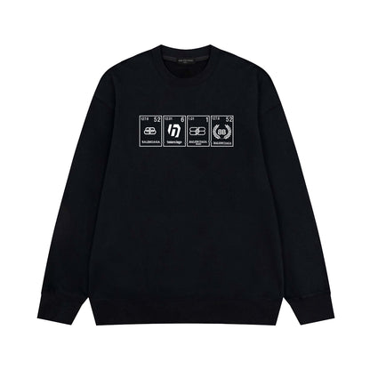2025SS Crew Neck Letter Sweatshirt