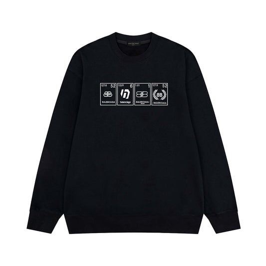 2025SS Crew Neck Letter Sweatshirt