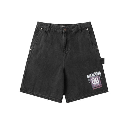 2025SS BB Denim Shorts