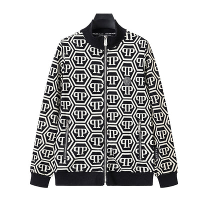 PLElN 2025SS Sports Black Hoodie