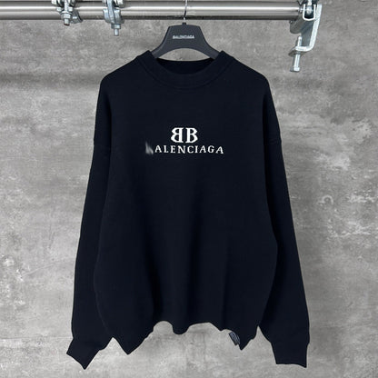 2025ss Man Destroyed Sweater