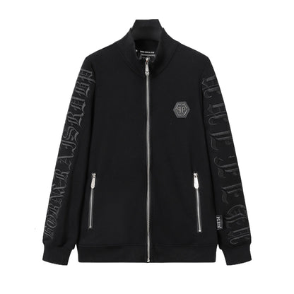 PLElN 2025SS Unisex Black Hoodie