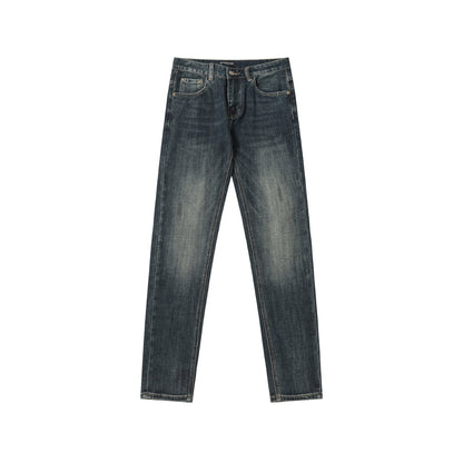 2025SS New Blue Distressed Jeans