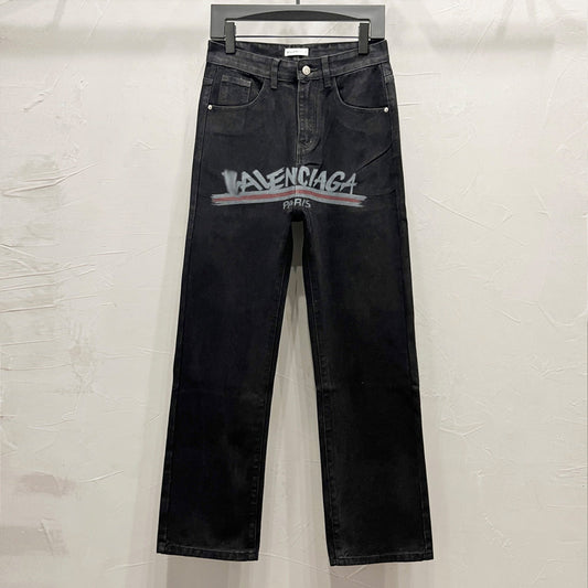 2025SSNew Man Black Jeans