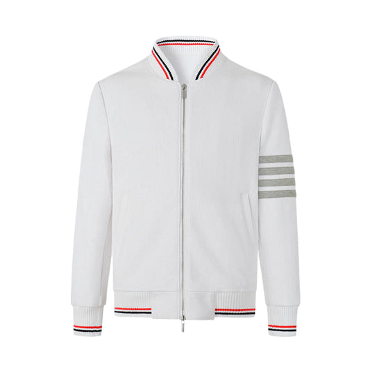 THOM 2025ss Color stripes coat