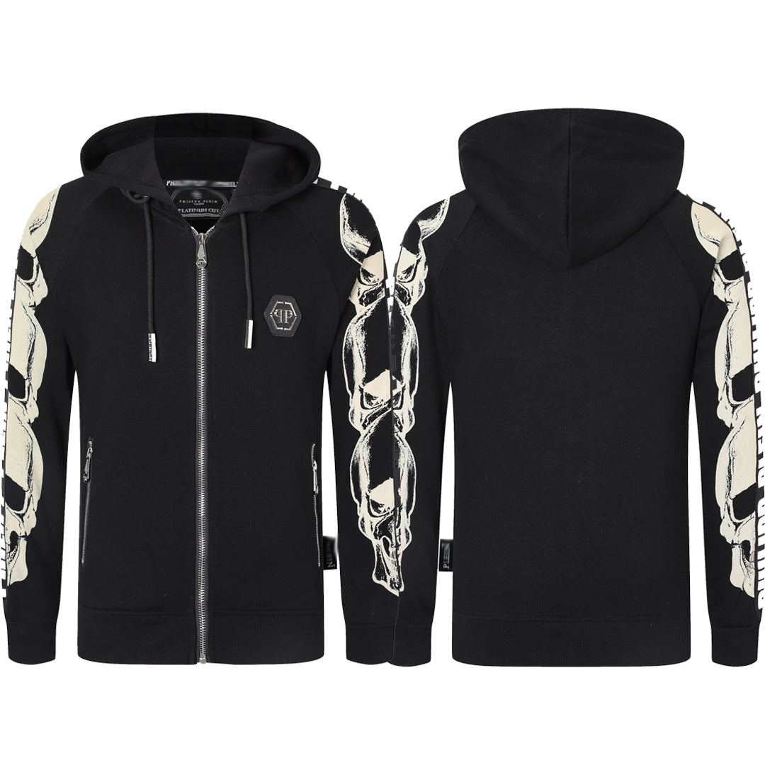 PLElN 2025ss Man Black Hoodie