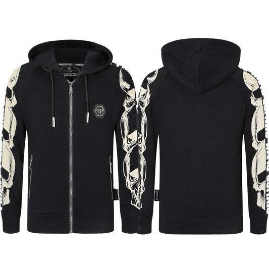 PLElN 2025ss Man Black Hoodie
