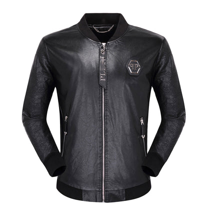 PLElN 25SS Black Cowhide Jacket