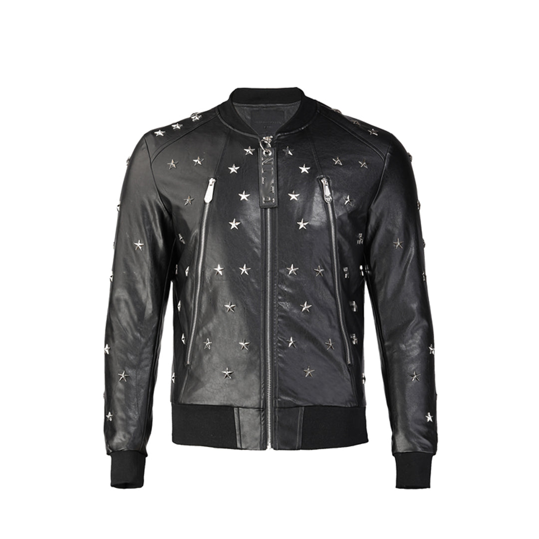 PLElN Black Cowhide Jacket