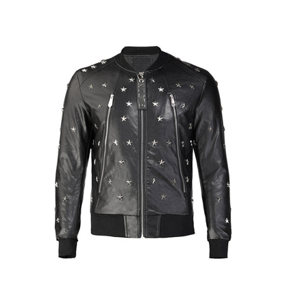 PLElN Black Cowhide Jacket