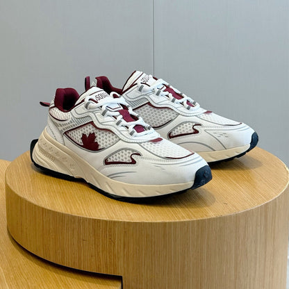 DSQ2 2026 Men's shoe Leather sneakers