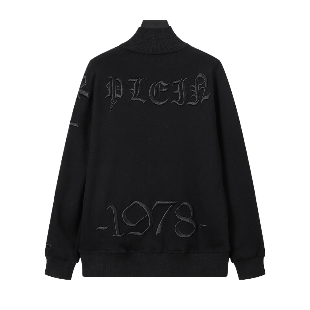 PLElN 2025SS Unisex Black Hoodie