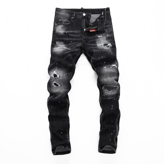 SOLO-DSQ2 25ss Ripped Jeans