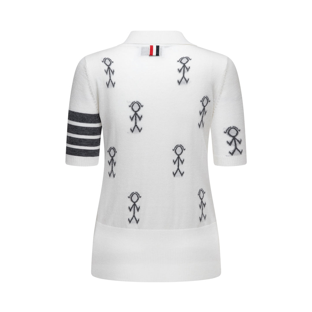 THOM  Women Stickman POLO shirt