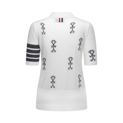 THOM  Women Stickman POLO shirt