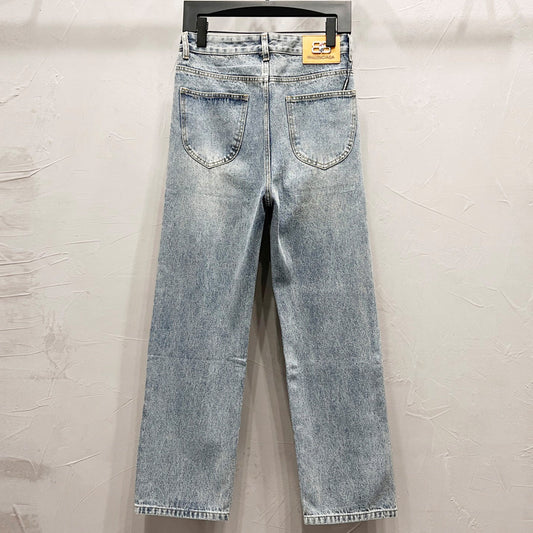 2025SSNew Ripped Jeans