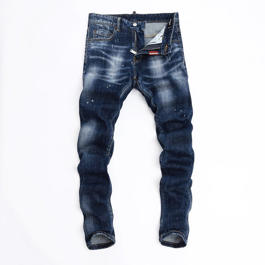 SOLO-DSQ2 2025ss Ripped Jeans