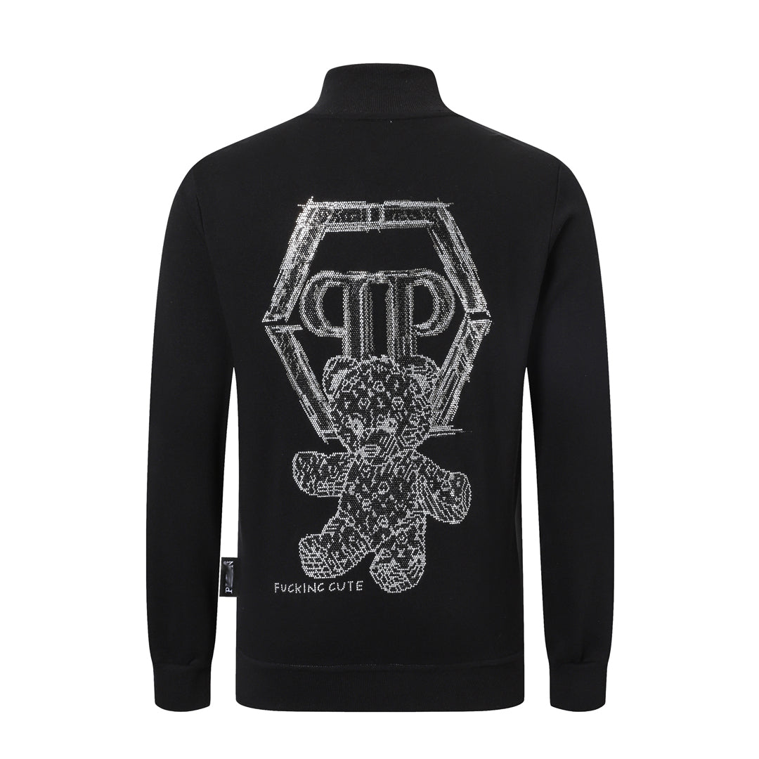 PLElN 2025 Sports Black Hoodie