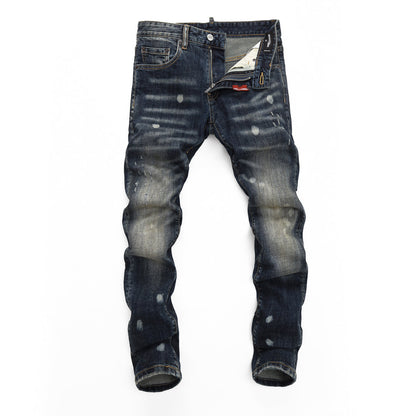 SOLO-DSQ2 25ss Ripped Jeans