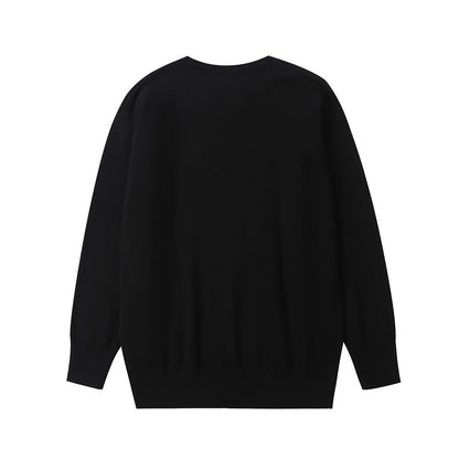 2025ss BB logo Black Sweater