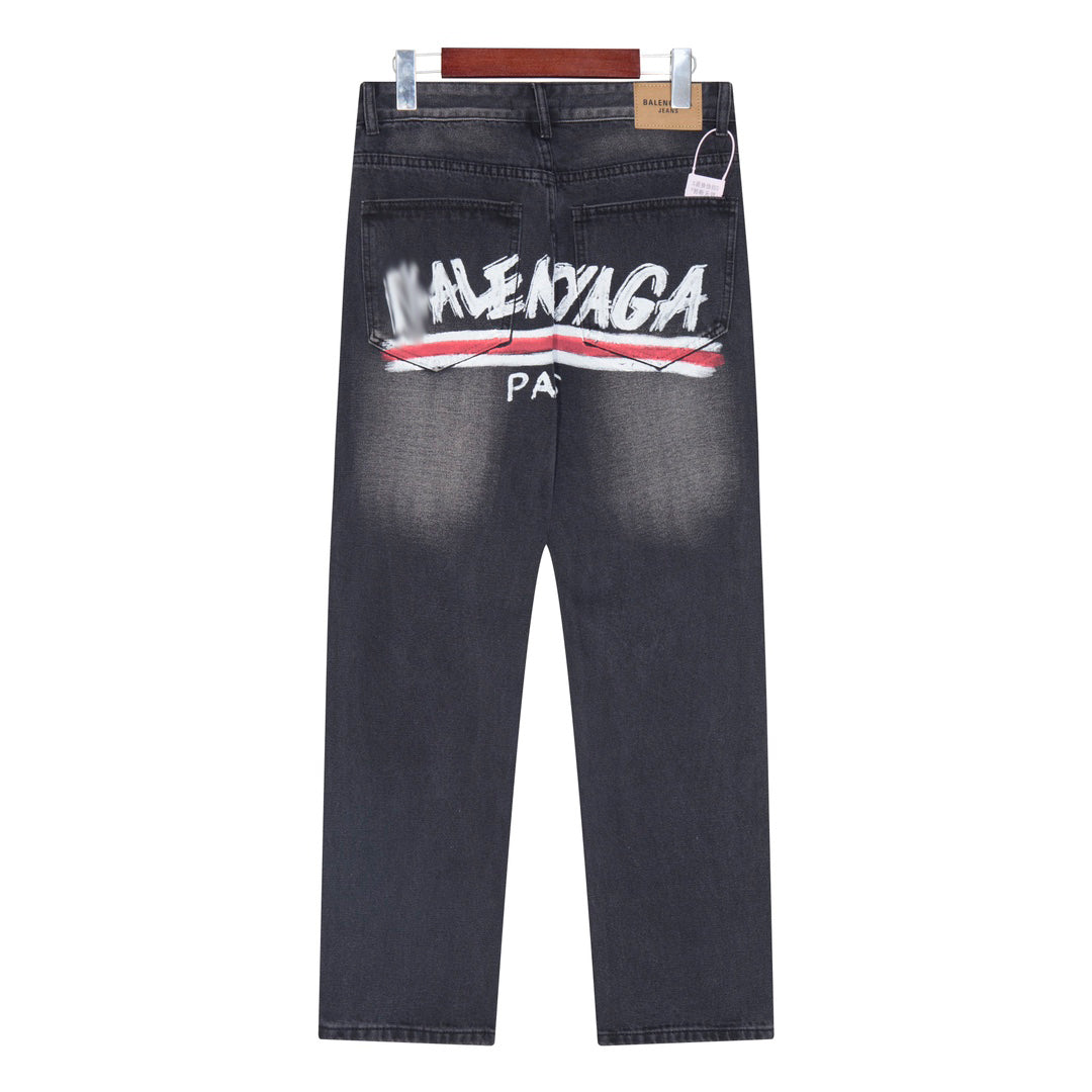 2025SS New Black Jeans